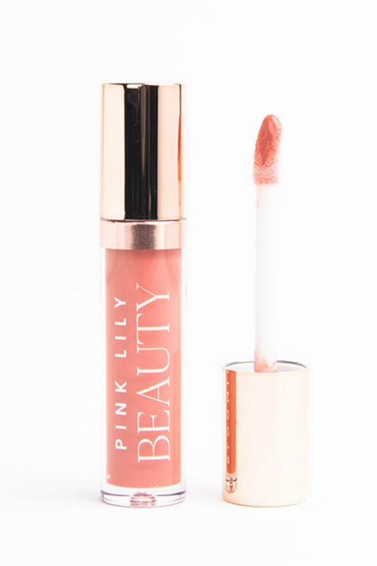 Pink Lily Beauty Blooming Gloss Tinted Lip Oil - Rose Glow FINAL SALE
