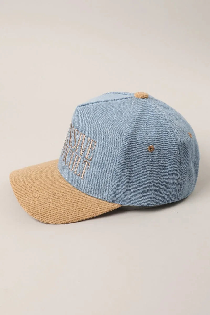 Expensive & Difficult Embroidered Hat