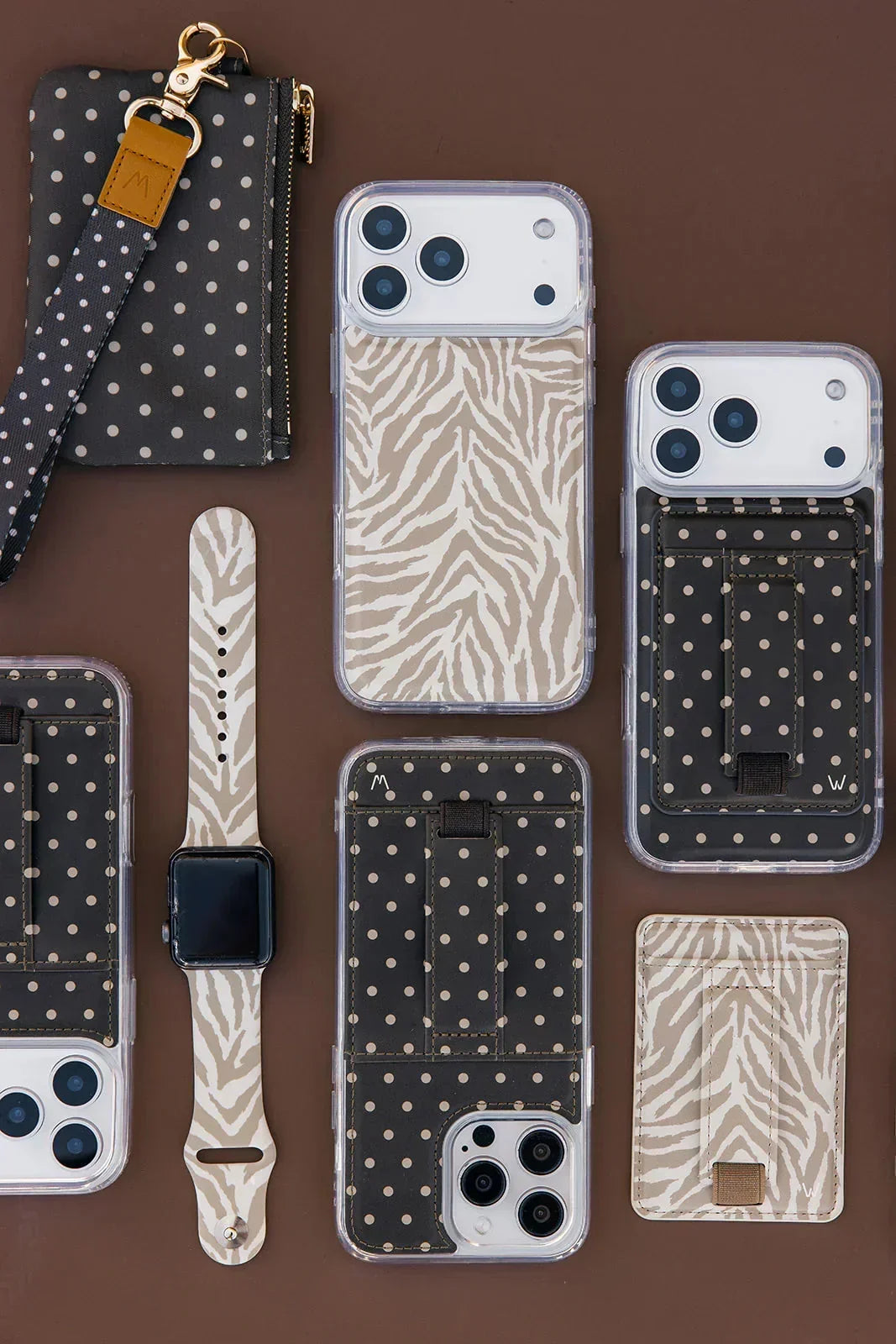 Cocoa Dot Magnetic Case - BeautySecrets4u
