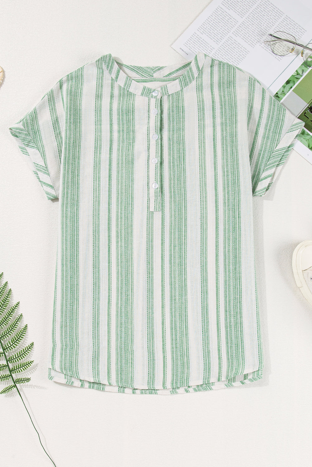 Rosemary Short Sleeve Casual Blouse