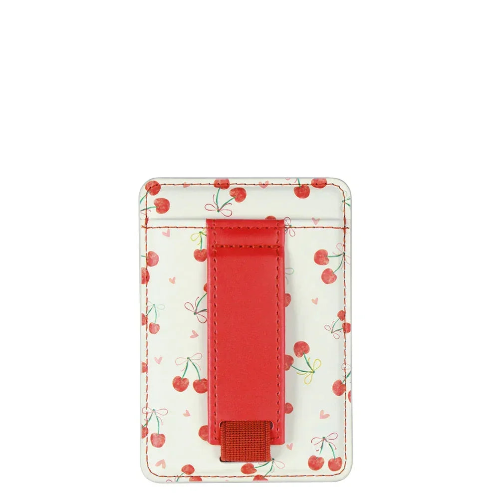 Cherry On Top Magnetic Wallet - BeautySecrets4u