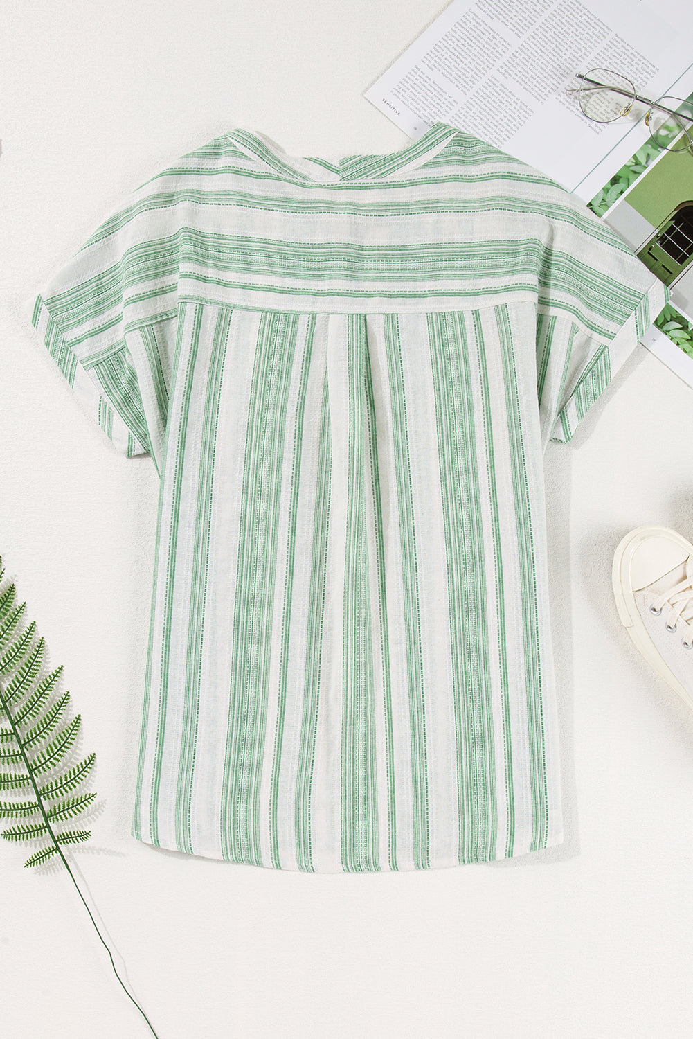 Rosemary Short Sleeve Casual Blouse